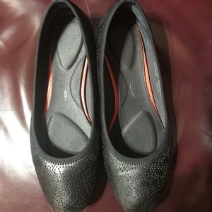 Rockport Black Flats